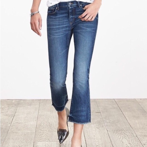 Banana Republic Denim - Banana Republic | Cropped Flare Premium Denim